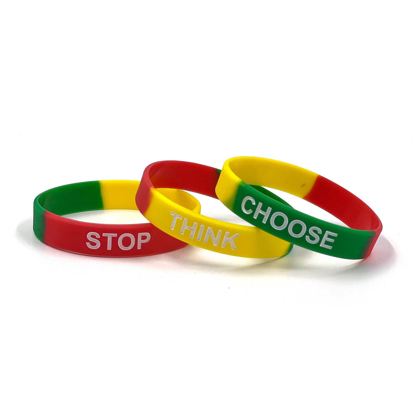 Stop, Think and Choose Wristband